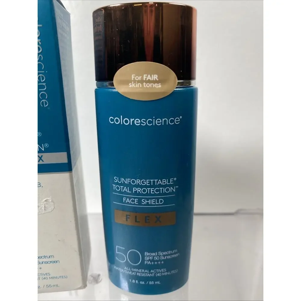 Colorescience Face Shield Flex SPF 50 Fair 1.8 oz - New In Box Sealed